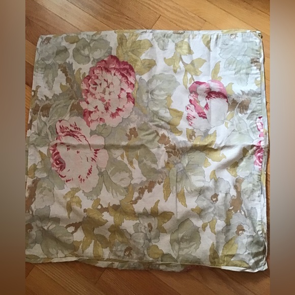 Pottery Barn Rebecca Floral Euro Sham - Picture 2 of 4